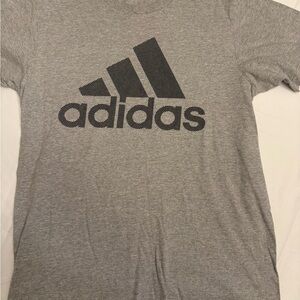 Adidas Men's Gray Short Sleeve Tee